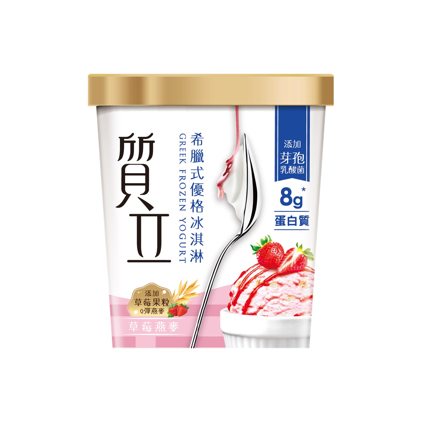 草莓燕麥(正方形)