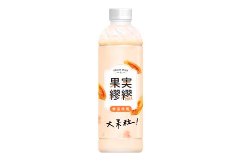果実繆繆大果粒牛乳(木瓜) 930ml