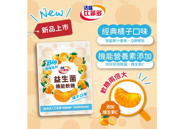 新品上市│比菲多益生菌飽嘴系列